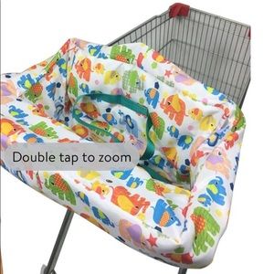 Shopping cart cover for kids